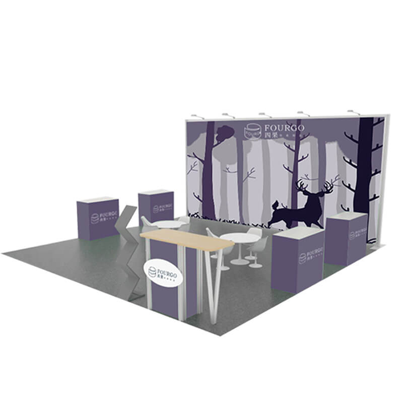3X4 Exhibition Booth Cases